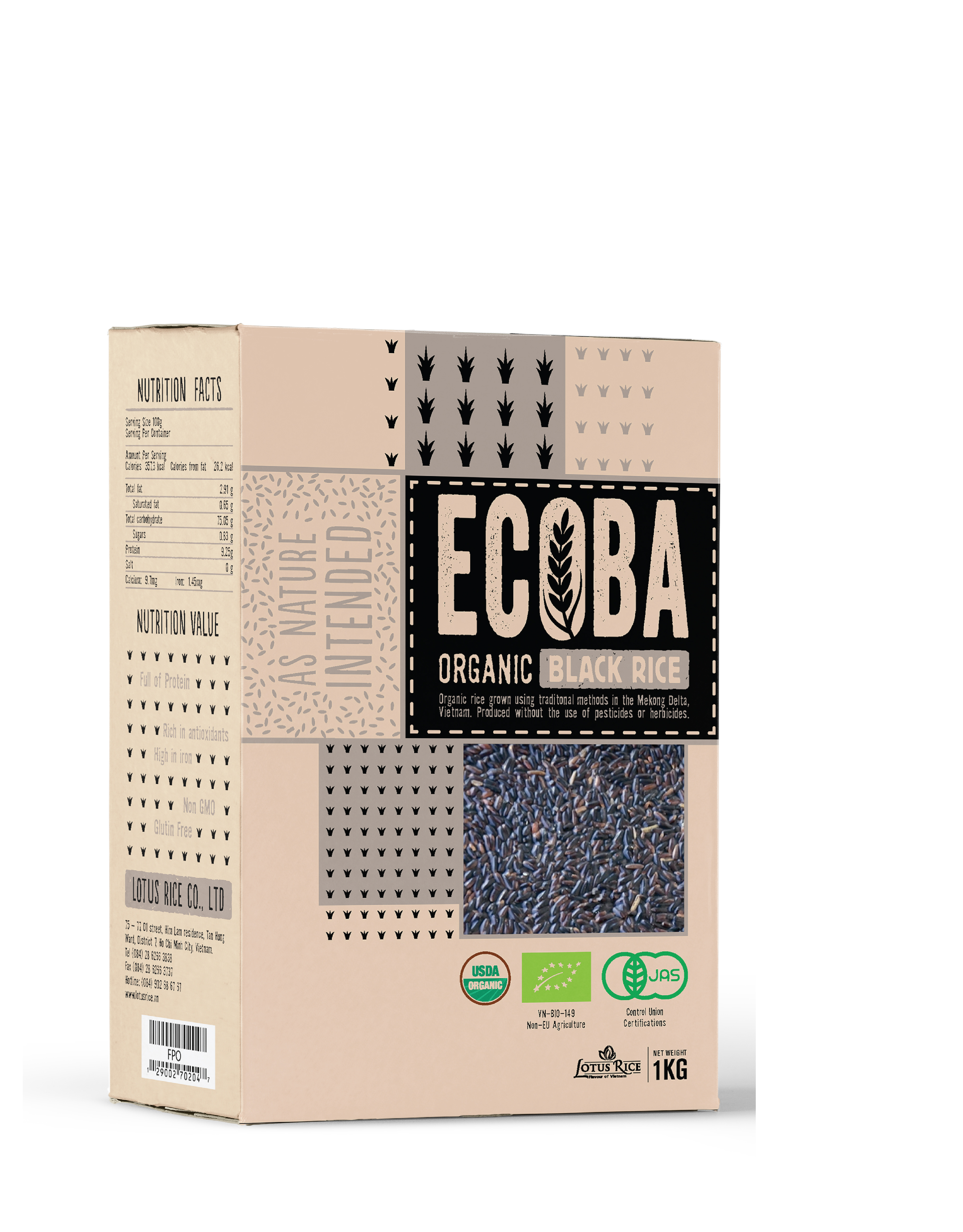 ECOBA - Organic Black Rice