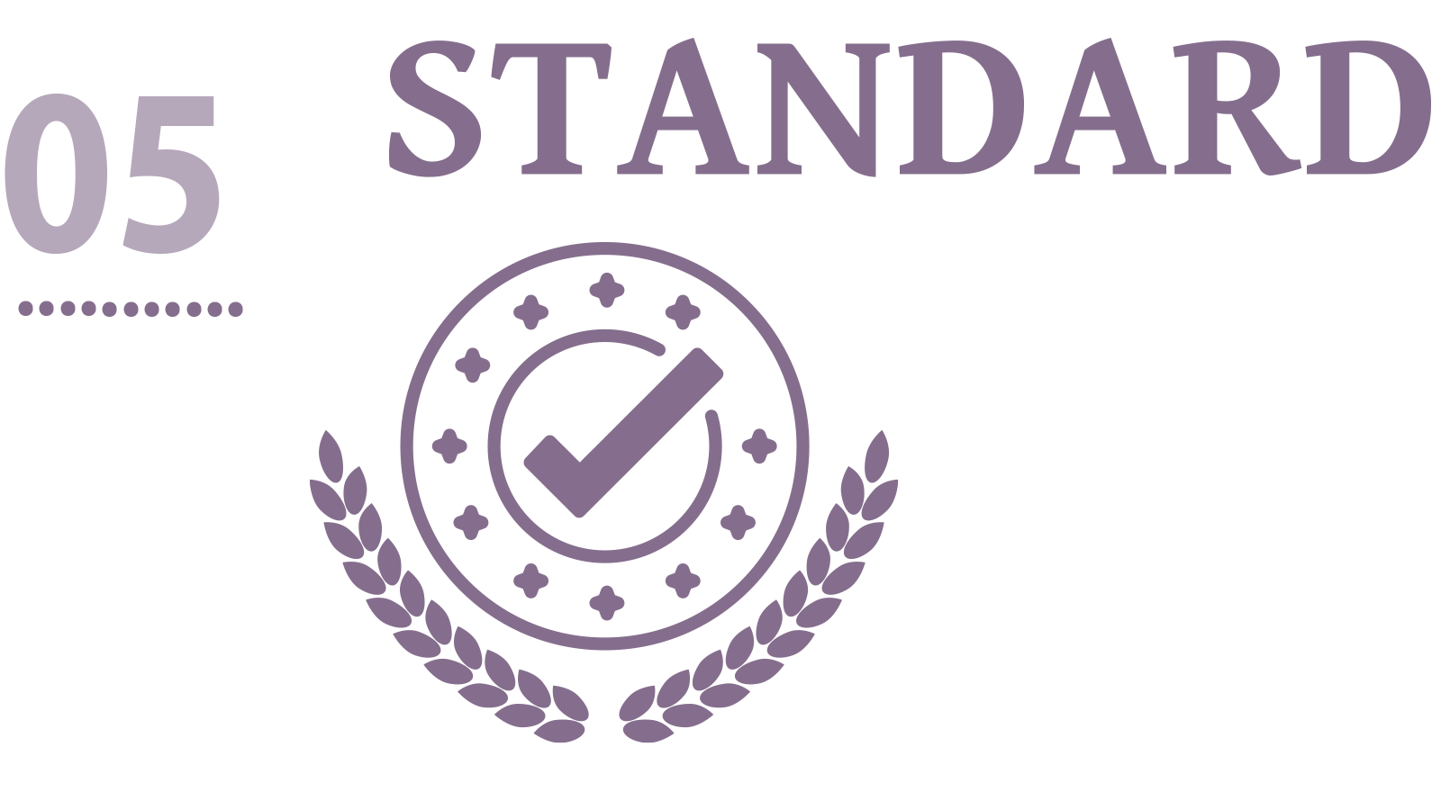 Global quality and <br> organic standards